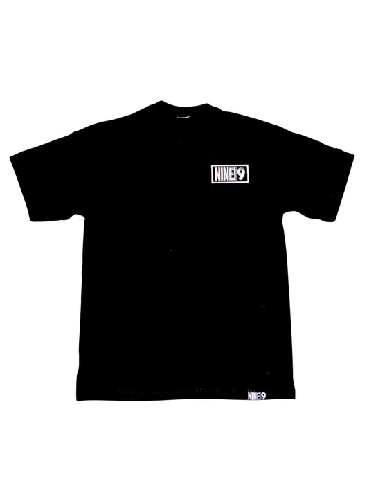 Black NINE19 Patch Tee