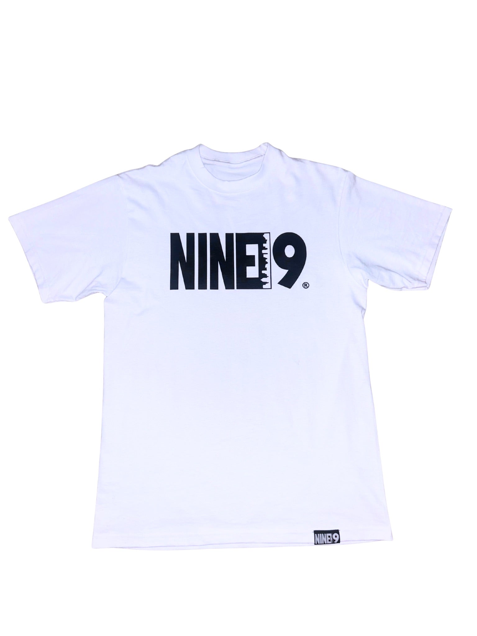 Classic White NINE19 Logo Tee – nine19clothing.com