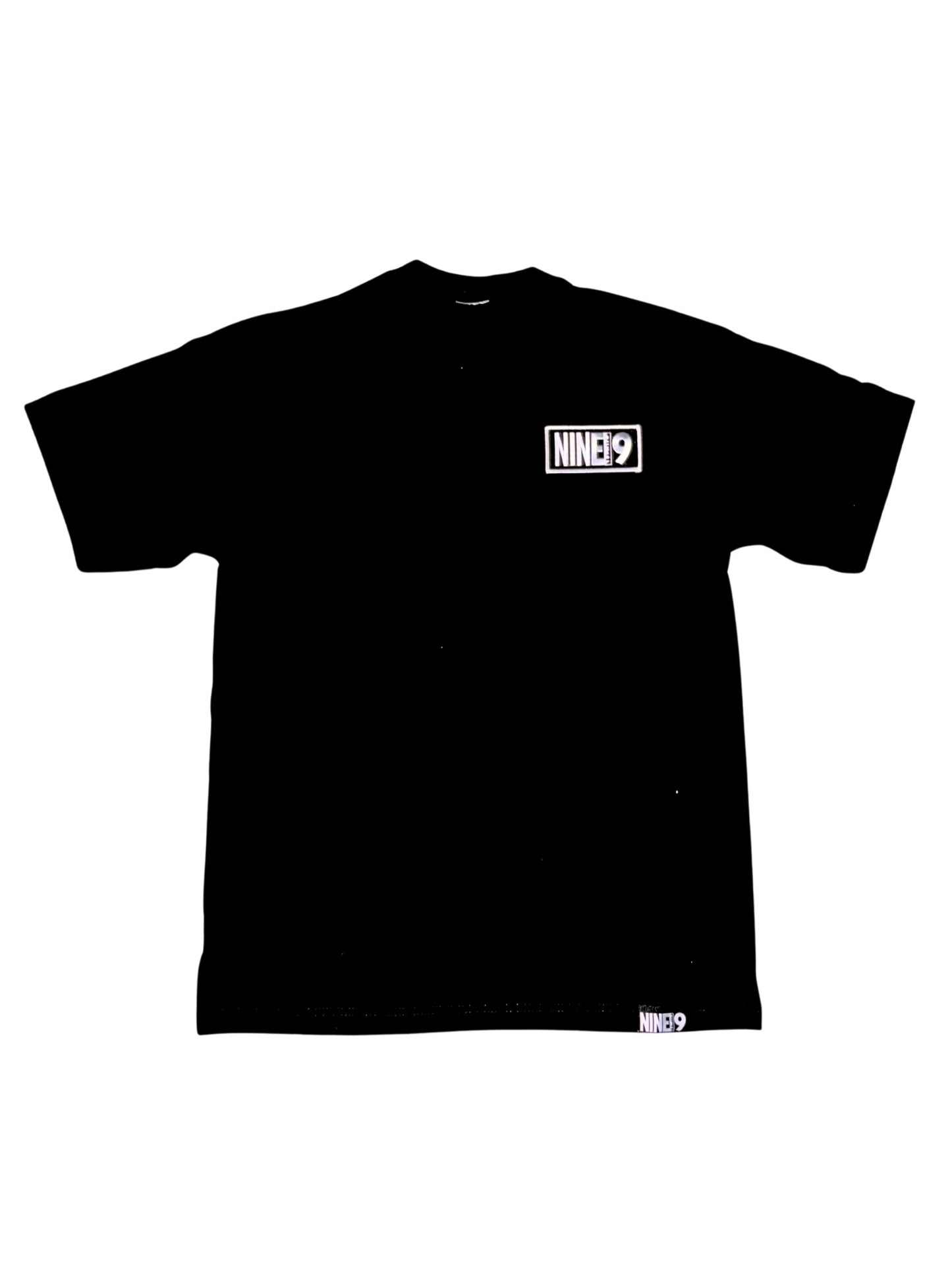 Black NINE19 Patch Tee