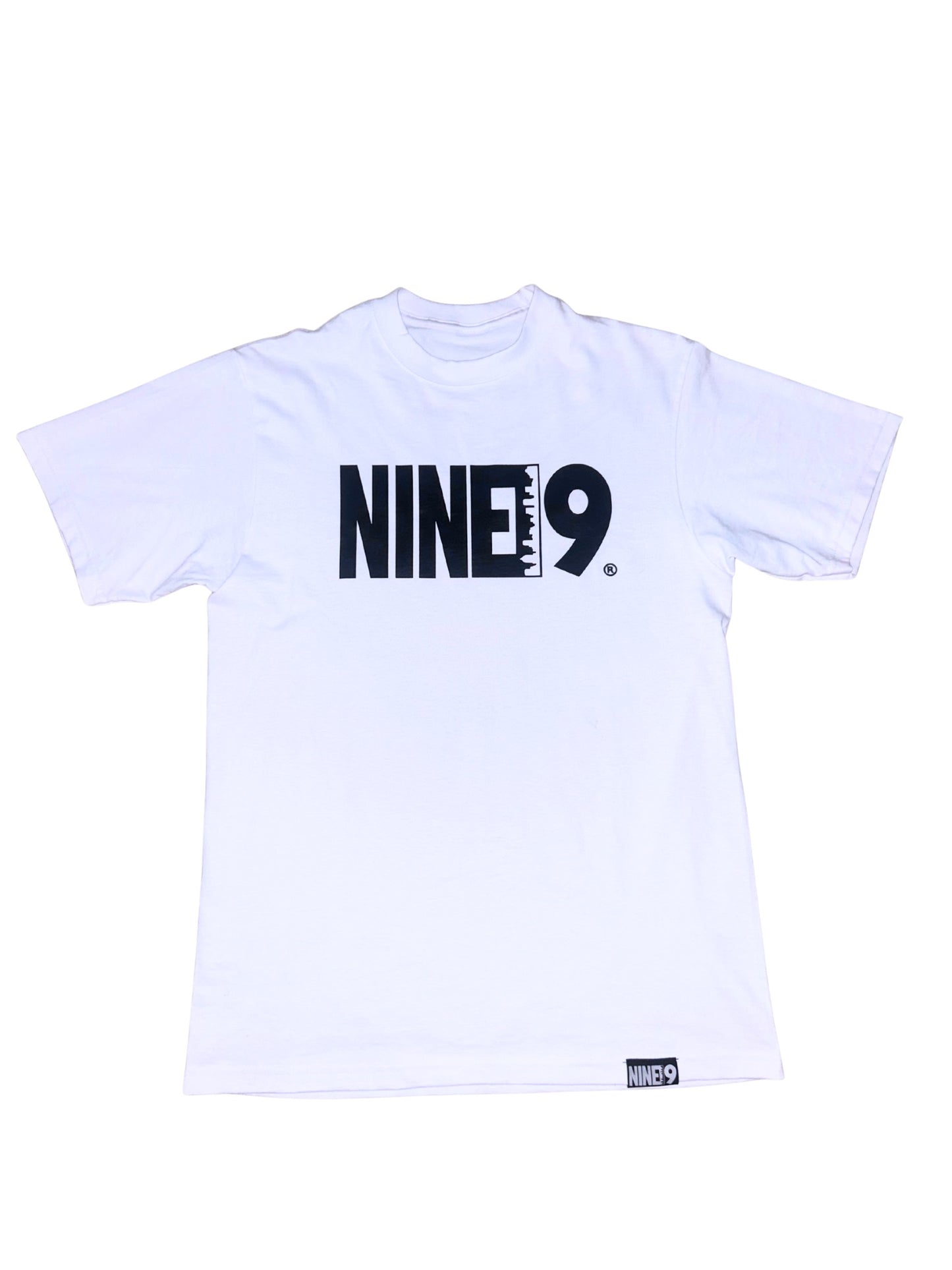 Classic White NINE19 Logo Tee
